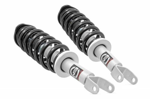 Rough Country - 501097 | Rough Country Loaded Premium N3 Stock Front Struts For Ram 1500 4WD (2012-2018 & Classic)