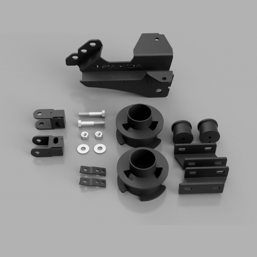 Traxda - 108010 | Traxda 2.5 Inch Front Suspension Leveling Kit (2017-2022 F250 Super Duty 4WD, 2017-2022 F350 Super Duty 4WD)