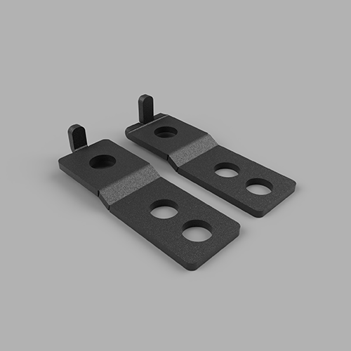 Traxda - 108095 | Traxda Brake Line Relocation Brackets (2017-2022 F250 Super Duty 4WD, 2017-2022 F350 Super Duty 4WD)