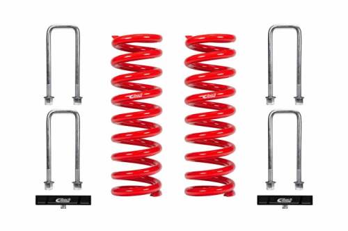 Eibach - E30-82-069-04-22 | Eibach PRO-LIFT-KIT (Set of 2 Front Springs + Rear Lift Blocks)