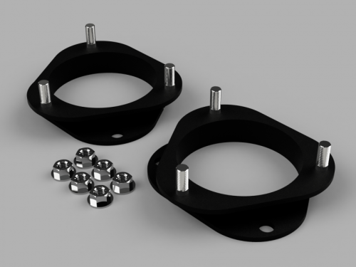 Traxda - 902010 | Traxda 1.0 Inch Front Suspension Leveling Kit (2005-2012 Rav4)