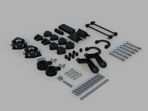 Traxda - 902030 | Traxda 2.0 Inch Suspension Lift Kit With Subframe Drops (2020-2024 Rav4 Non Hybrid)