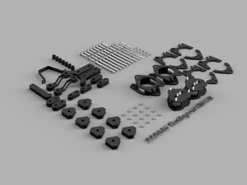 Traxda - 222065 | Traxda 3.0 Inch Front / 3 Inch Rear Suspension Lift Kit (2019-2024 Passport 2WD/4WD/AWD, 2016-2022 Pilot 2WD/4WD/AWD | Trailsport Edition)