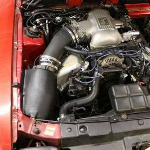 S&B Filters - RAI2-FMC-9698 | S&B Filters JLT Ram Air Intake Kit (1996-1998 SVT Mustang Cobra) Cotton Cleanable Red