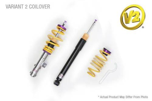 KW Suspension - 152200AA | KW V2 Height Adjustable Coilover Kit with Adjustable Rebound Damping