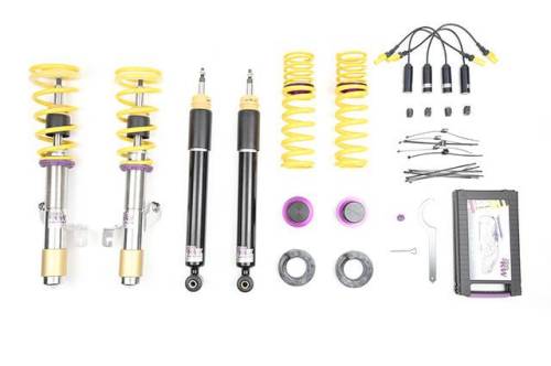 KW Suspension - 152200BG | KW V2 Height Adjustable Coilover Kit with Adjustable Rebound Damping