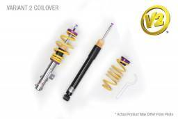 KW Suspension - 152800CC | KW V2 Height Adjustable Coilover Kit with Adjustable Rebound Damping