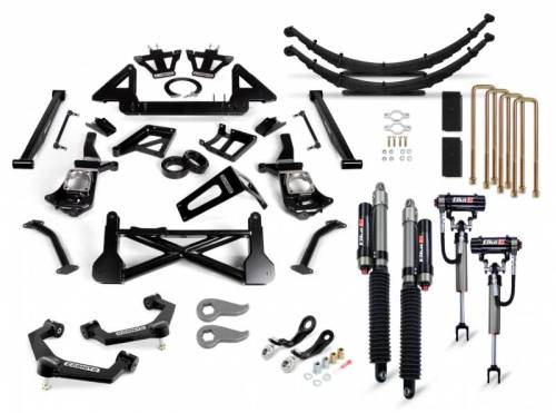 Cognito Motorsports - 210-P1178 | Cognito 12 Inch Elite Lift Kit with Elka 2.5 Reservoir Shocks (Silverado, Sierra 2500 HD, 3500 HD 2WD/4WD)