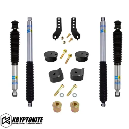 Kryptonite - KRFD17STAGE1BIL | Kryptonite Stage 1 Leveling Kit With Bilstein Shocks For Ford F-250/F-350 Super Duty 4WD