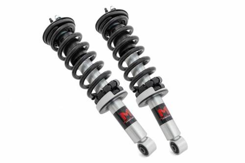 Rough Country - 502098 | Rough Country 2.5 Inch Front M1 Adjustable Monotube Loaded Struts For Nissan Frontier 4WD