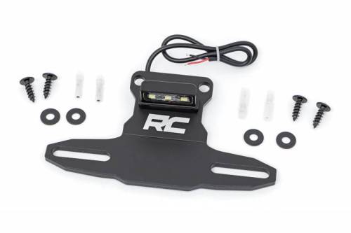 Rough Country - 99058 | Rough Country License Plate Bracket With LED Light | Universal