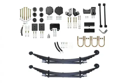 Van Compass - 7057-OPTI | Van Compass Opti-Rate Striker 2 Inch Complete Lift Kit For Mercedes-Benz Sprinter 2500 4WD | Single Rear Wheel