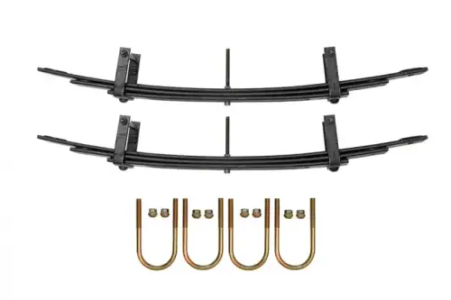 Van Compass - 3016-023 | Van Compass Rear Mini Spring Pack For Mercedes-Benz Sprinter 2500 2WD | 3-Leaf 1.25" Lift Sag Correction