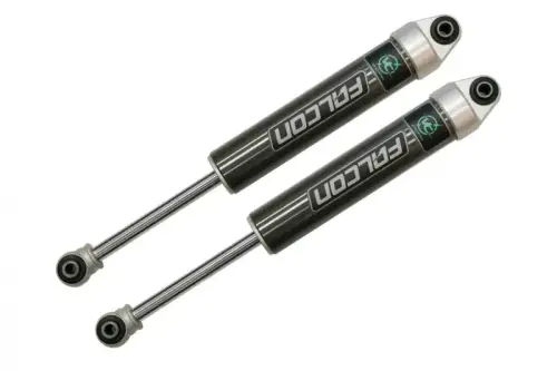 Van Compass - 3050-3500 | Van Compass Falcon 2.1 Monotube Rear Shocks For Mercedes-Benz Sprinter 3500 2WD | Pair | No Factory Lift Block | 7800-8900 LBS
