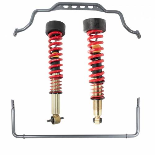 Belltech - 1105HK | Belltech 0.5 to 2 Inch Front / 1 to 2.5 Inch Rear Complete Lowering Kit with Height Adjustable Coilovers & Sway Bars (2021-2026 Tahoe, 2021-2024 Yukon 2WD/4WD)