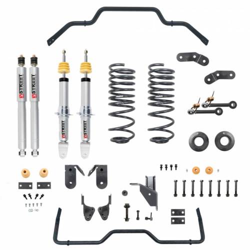 Belltech - 1061SPS | Belltech 1 to 3 Inch Front / 3-4 Inch Rear Complete Lowering Kit with Street Performance Shocks (2019-2024 Ram 1500 2WD/4WD)