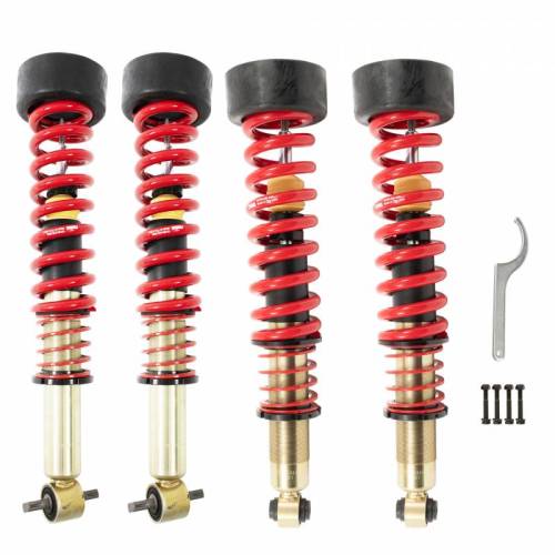 Belltech - 150222TPC | Belltech 0 to 2 Inch Front / 0 to 2 Inch Rear Complete Lift Kit with Trail Performance Coilovers (2019-2026 Tahoe, 2021-2024 Yukon 2WD/4WD)
