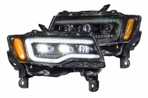 Morimoto - LF278 | Morimoto XB LED Headlights With White DRL For Jeep Grand Cherokee | Pair
