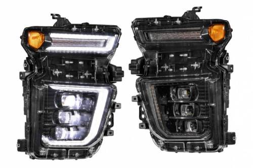 Morimoto - LF547 | Morimoto XB LED Headlights For Chevrolet Silverado HD | Pair