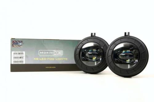 Morimoto - LF610-S | Morimoto XB LED Fog Lights For Dodge / Chrysler / Jeep | Pair, White Lights, 4 Inch Round