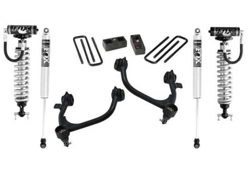SuperLift - 3900FX | Superlift 3 Inch Suspension Lift Kit with Fox 2.0 Coilovers / Rear Shocks  (2019-2024 Silverado, Sierra 1500 | Excludes Trailboss / AT4)
