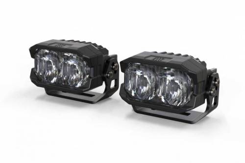 Morimoto - BAF106 | Morimoto 2Banger NCS LED Pod Lights | Pair, Combo, White Lights