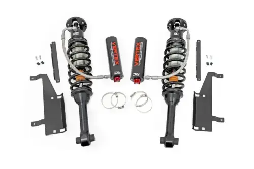 Rough Country - 699044 | Rough Country Vertex 2.5 Reservoir Coilovers, Rear, With 3.5 Inch Lift For Ford Bronco / Bronco Raptor