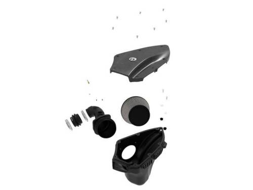 Afe - Advance Flow Engineering - 51-81012-C | AFE Power Magnum Force Stage-2Si Cold Air Intake System w/ Pro DRY S Filter 2006-2013 128i, 325i, 328i, 330i (E82/88/90/91/92/93) L6-3.0L N52/N53