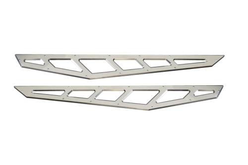 McGaughys Suspension Parts - 51323 | McGaughys Billet Face Plates for Traction Bars RAW 2002-2019 GM 2500/3500, 2005-2022 Ford F250/F350, 2002-2024 Dodge 2500/3500, 1999-2013 GM 1500