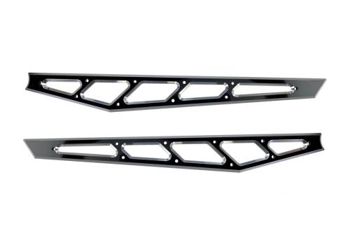 McGaughys Suspension Parts - 51441 | McGaughys Billet Face Plates (fits Compression Struts) 2020-2025 GM 2500/3500 Truck