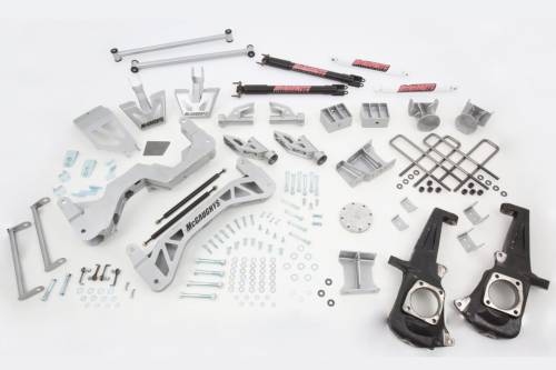McGaughys Suspension Parts - 52354 | McGaughys 7 to 9 Inch Lift Kit 2011-2019 GM Truck 3500 4wd GAS