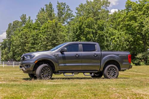 Rough Country - 51089 | Rough Country SRX2 Adjustable Aluminum Step (2019-2024 Ranger 2WD/4WD)