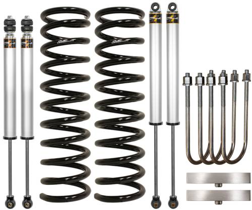 Carli Suspension - CS-DLVL-CS-19-D | Carli Suspension 2.5" Lift Carli Spec Leveling System With 1" Block For Dodge Ram 3500 SRW | Diesel
