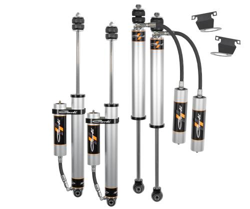 Carli Suspension - CS-D3SPKG-CS20RR-B | Carli Suspension Carli Spec 2.0" Remote Reservoir 3.25" Lift Front & Rear Shocks For Dodge Ram 2500 4WD | Diesel