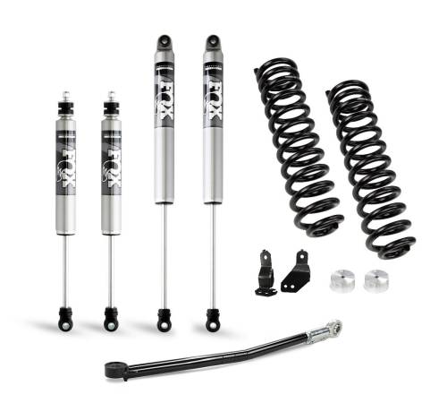 Cognito Motorsports - 220-P1217 | Cognito Motorsports 2 Inch Performance Leveling Kit With Fox PS 2.0 IFP Shocks (F450 Super Duty)