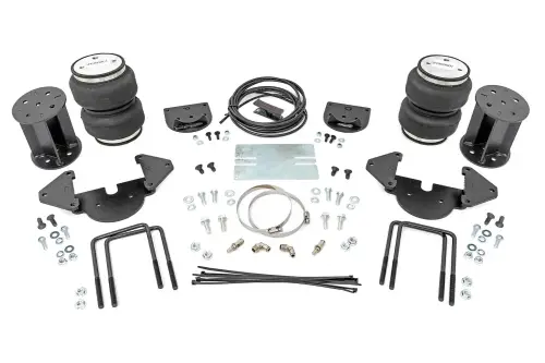 Rough Country - 10011 | Rough Country Air Spring Kit | Rear Stock Height For Chevy Silverado 1500 / GMC Sierra 1500 | Stock Rear Measurement Range, Without Onboard Air Compressor