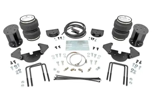 Rough Country - 100116 | Rough Country Air Spring Kit For Chevy Silverado 1500 / GMC Sierra 1500 | 12 - 13 Inch Rear Measurement Range, Without Onboard Air Compressor 