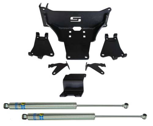 SuperLift - 92752 | Superlift Dual Steering Stabilizer Kit | Bilstein | No Lift Required (2023-2025 F250, F350 4WD | Diesel)