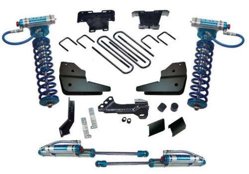 SuperLift - K1028KG | Superlift 4 inch Suspension Lift Kit with King 2.5 Shocks (2023-2025 F250, F350 Super Duty 4WD | Diesel)
