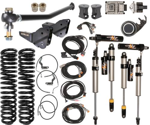Carli Suspension - CS-F55-EV25-23 | Carli Suspension Carli/SDI Tuned 2.5" Remote Reservoir Shocks 5.5" Lift E-Venture System For Ford F-250/F-350 4WD | Diesel