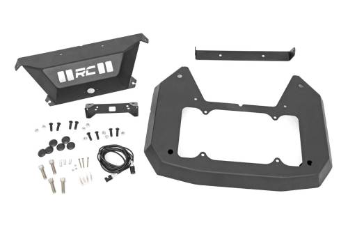 Rough Country - 10560 | Rough Country Spare Tire Carrier Delete Kit Jeep Wrangler JL / Wrangler Unlimited JL | No Lights