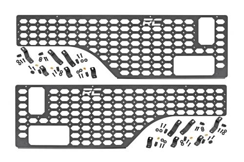 Rough Country - 10636 | Rough Country Molle Panel Kit | Combo Driver & Passenger Side Jeep Gladiator JT 4WD