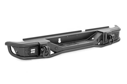 Rough Country - 10650 | Rough Country Rear Bumper Tubular | Jeep Gladiator JT 4WD