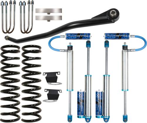 Carli Suspension - CS-DPT25-LVL-19-D-3500 | Carli Suspension Carli Tuned King 2.5" Remote Reservoir Shocks 2.5" Lift Pintop System For Dodge Ram 3500 4WD | Diesel