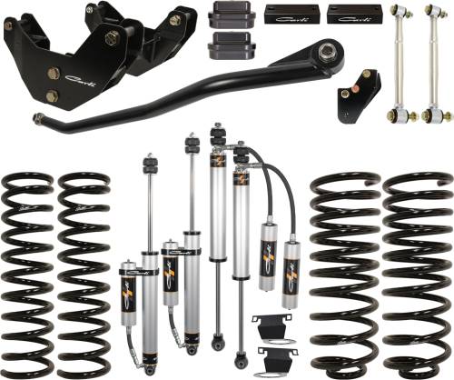 Carli Suspension - CS-D3-BC-CS-1419-D-R2 | Carli Suspension 3.25" Lift Backcountry System For Dodge Ram 2500 4WD | Diesel, R2 Coils