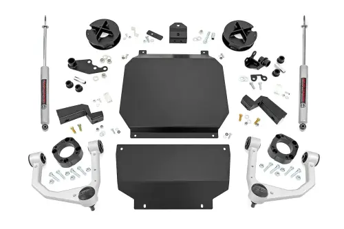 Rough Country - 70330 | Rough Country 3.5 Inch Lift Kit with Strut Spacers / N3 Rear Shocks Toyota Tundra 4WD (2022-2025)