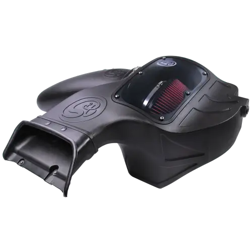 S&B Filters - 75-5123-1 | S&B Filters Cold Air Intake (2018-2024 F150 5.0L) Cotton Cleanable Red