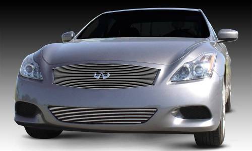 T-Rex Billet - 20810 | T-Rex Billet Series Grille | Horizontal | Aluminum | Polished | 1 Pc | Replacement