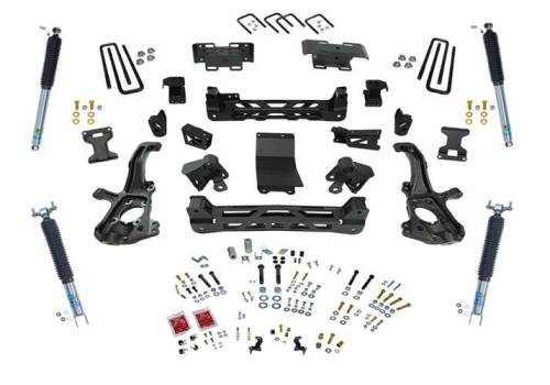 SuperLift - K255B | Superlift 6 inch Suspension Lift Kit with Bilstein Shocks (2020-2025 Silverado, Sierra 2500HD, 3500 HD 4WD)