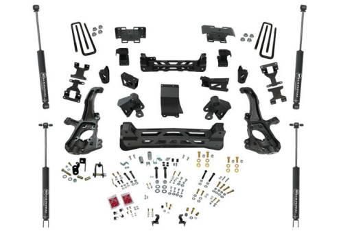 SuperLift - K255S | Superlift 6 inch Suspension Lift Kit with Shadow Shocks (2020-2025 Silverado, Sierra 2500HD, 3500 HD 4WD)